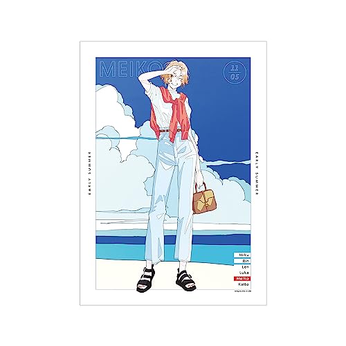 Piapro Characters Original Illustration MEIKO Early Summer Outing Ver. Art by Rei Kato A3 Matted Poster