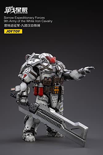 JOYTOY Battle for the Stars Sorrow Expeditionary Forces 9th Army of the white Iron Cavalry 1/18 Scale Figure