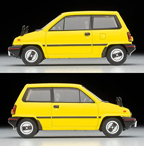 1/64 Scale Tomica Limited Vintage NEO TLV-N272b Honda City R (Yellow) with Motocompo 1981