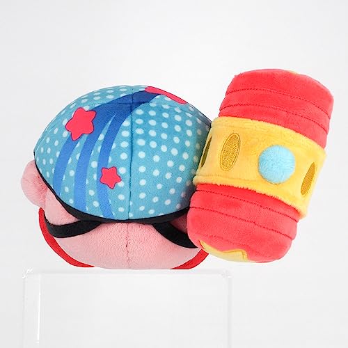 "Kirby and the Forgotten Land" Plush Toy Hammer Kirby (S Size)