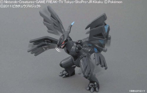 Zekrom (Verne métallique) Version) Pokemon Plamo Gekijouban Pocket Monsters Best Wishes: Victini to Kuroki Eiyuu Zekrom-Bandai