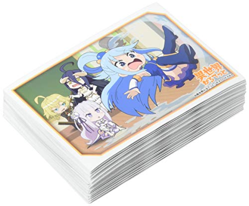 Bushiroad Sleeve Collection High-grade Vol. 2448 "Isekai Quartet" Aqua & Emilia & Tanya & Albedo