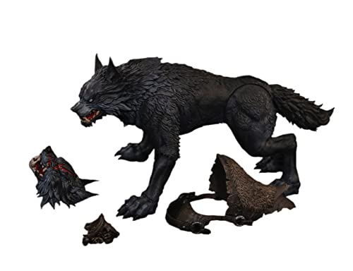 【D20studio】D20studio BATTLE WOLF IRON BLADE BASIC EDITION (BLACK) 1/12 SCALE ACTION FIGURE