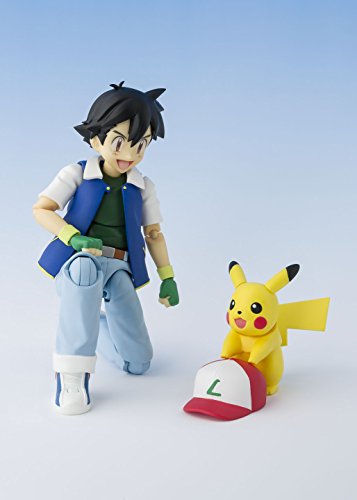 Pikachu  Satoshi  S.H.Figuarts Pocket Monsters - Bandai