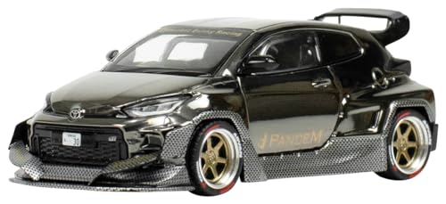 1/64 PANDEM YARIS DARK CHROME POP RACE VERSION