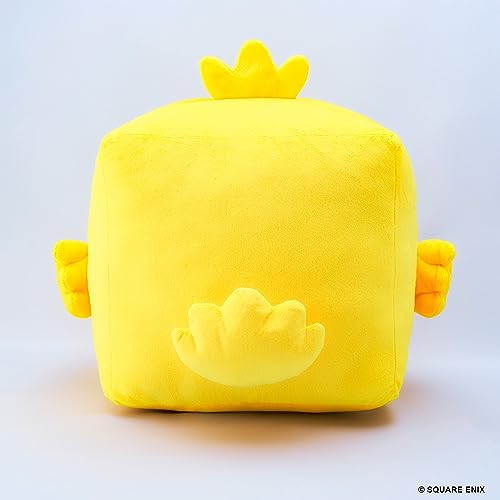 "Final Fantasy" Cube Plush Chocobo (L Size)