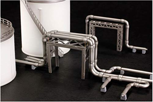 Non Scale Plastic Kit Industrial Area A (Storage Tanks)