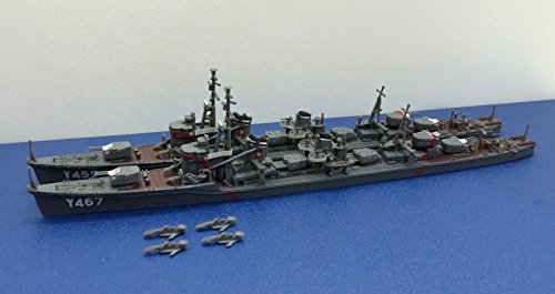 Kagero Class Koyo Chokusetsu Kyouikukan Harekaze (Kan NEXT version) - 1/700 scale - High School Fleet - Fujimi