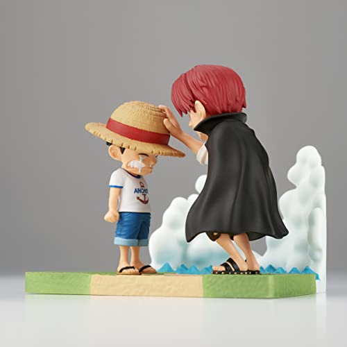 "One Piece" World Collectable Figure Log Stories Monkey D. Luffy & Shanks