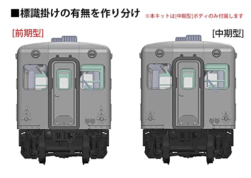 1/80 Scale Plastic Kit Kominato Railway KiHa 200 Series Mid-term Type (Limited Edition Unpainted Specification)