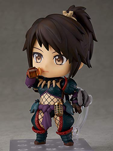 Monster Hunter World: Ghiaccio - Nendoroid # 1284-DX - Hunter: Nargacuga femmina Alpha Armor Ver. DX (buona compagnia di sorriso)