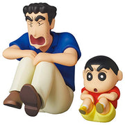 【Medicom Toy】UDF "Crayon Shin-chan" Series 3 Ketsudakearuki Hiroshi & Shinnosuke