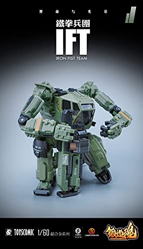 MECHANIC TOYS FORGING SOUL SERIES AGS-11 1/60 IRON FIST TEAM BP-48 HEAVY-ARMED GUARD JUNGLE CUSTOM