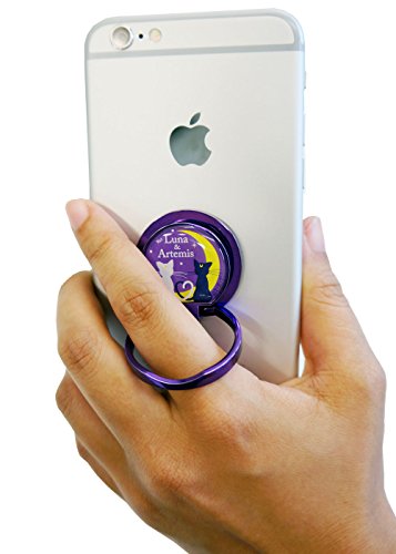 Smartphone Ring Holder "Sailor Moon" Sailor Moon 04 Luna & Artemis SRH