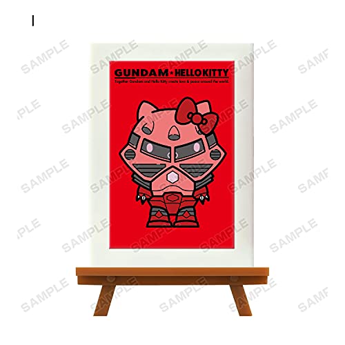 "Gundam & Hello Kitty" Trading Mini Art Frame