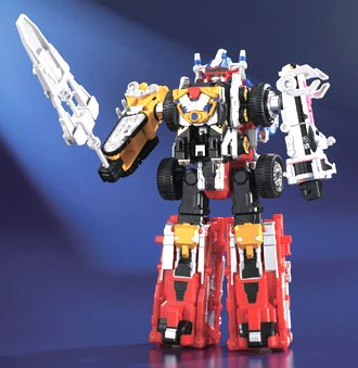 GoGo Gattai DaiBouken DX GoGo Sentai Boukenger - Bandai