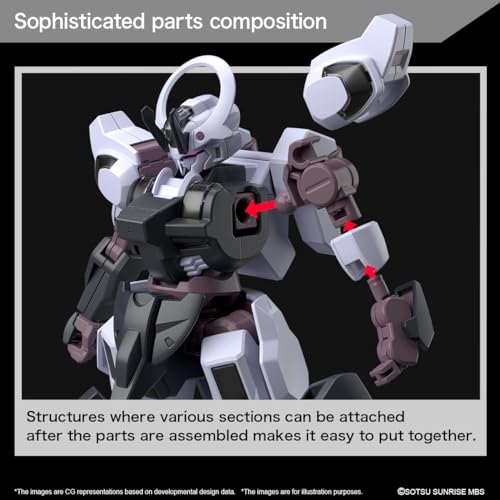 HG 1/144 "Mobile Suit Gundam: The Witch from Mercury" Gundam Schwarzette