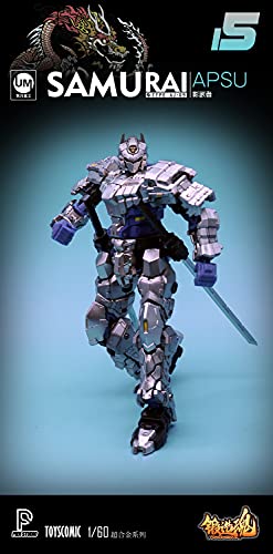 TOYSCOMIC FORGING SOUL SERIES AGS-15 AJ-09 SAMURAI APSU THE WHITE DRAGON