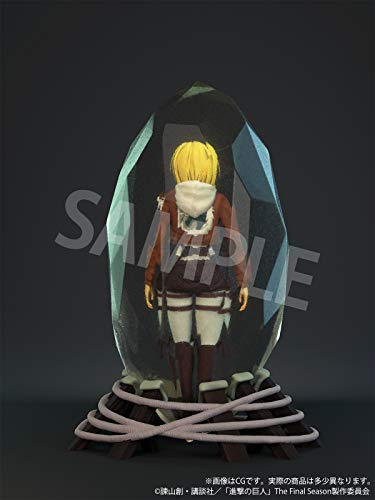 "Attack on Titan" Annie Leonhart Lens Ver. Full Color 3D Crystal Figure