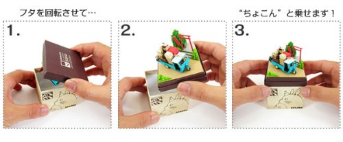 Miniatuart Kit Studio Ghibli Mini "My Neighbor Totoro" Kusakabe-ke to Nekobas