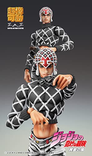 Super Action Statue "JoJo's Bizarre Adventure -Part V-" Guido Mista & Sex Pistols Ver. Black