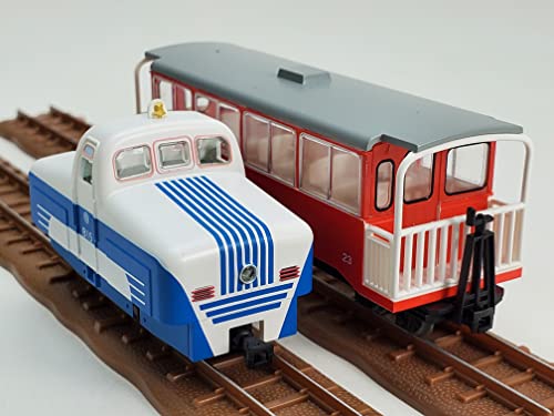 Railway Collection Narrow Gauge 80 Omoide no Seibu Railway Yamaguchi Line B15 + Sealed Passenger Car Type 2 Car Set