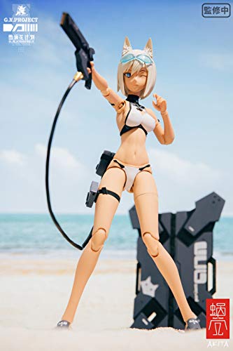 SNAIL SHELL "G.N.PROJECT" WOLF-001 SWIMWEAR FIGURE BODY & EQUIPMENT SET 1/12 SCALE ACTION FIGURE