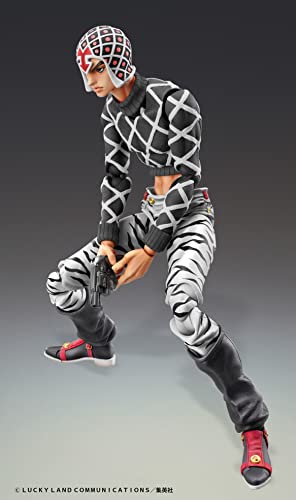 Super Action Statue "JoJo's Bizarre Adventure -Part V-" Guido Mista & Sex Pistols Ver. Black
