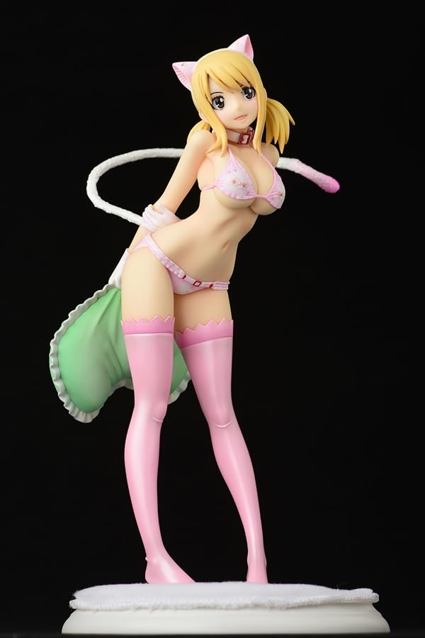 "Fairy Tail" Lucy Heartfilia Sakura Cat Gravure Style