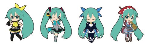 "Vocaloid" Hatsune Miku Project Diva Trading Strap Track 03