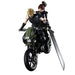 【Square Enix】"Final Fantasy VII Remake" Play Arts Kai Jessie & Cloud & Bike Set