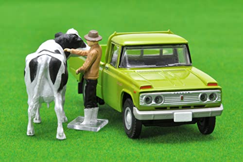 1/64 Scale Tomica Limited Vintage TLV-189c Toyota Stout (Green) with Figure
