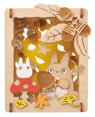 Paper Theater Wood Style "My Neighbor Totoro" PT W02 Acorn Mikke