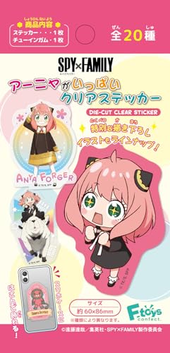 "SPY x FAMILY" Anya ga Ippai Clear Sticker