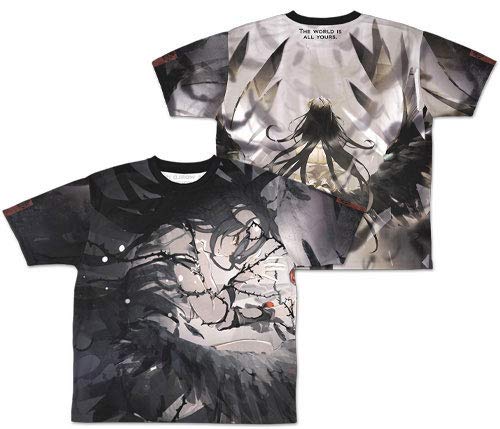 "Overlord III" Albedo Double-sided Full Graphic T-shirt (L Size)