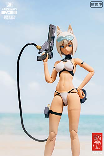 SNAIL SHELL "G.N.PROJECT" WOLF-001 SWIMWEAR FIGURE BODY & EQUIPMENT SET 1/12 SCALE ACTION FIGURE