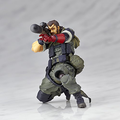 Venom Snake (Olive Drab Field Operation Uniform Ver. version) RevolminiRevoltech Metal Gear Solid V: The Phantom Pain - Kaiyodo