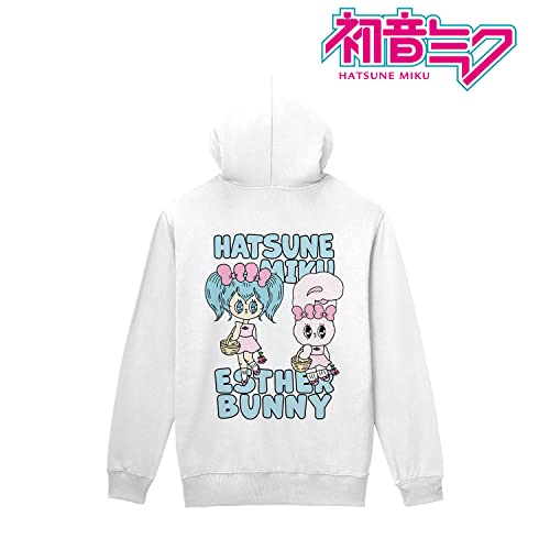 "Hatsune Miku" Miku World Collab Esther Bunny Zip Hoodie Ver. A (Men's S Size)