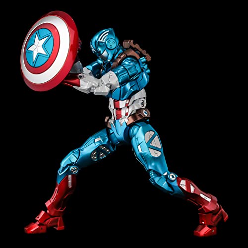 Fighting Armor Captain America