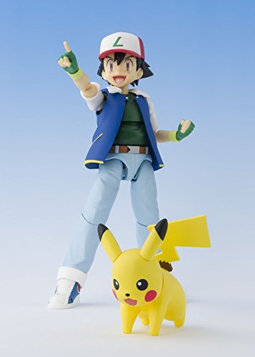 Pikachu  Satoshi  S.H.Figuarts Pocket Monsters - Bandai