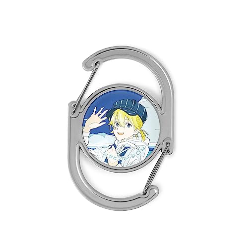 Piapro Characters Original Illustration Kagamine Len Early Summer Outing Ver. Art by Rei Kato Glass Carabiner