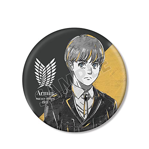 "Attack on Titan" Armin Ani-Art BLACK LABEL Big Can Badge
