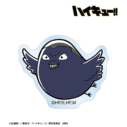 "Haikyu!!" Tanaka Crow Mascot Series Acrylic Sticker