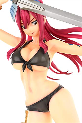 "Fairy Tail" Erza Scarlet Swimwear Gravure Style