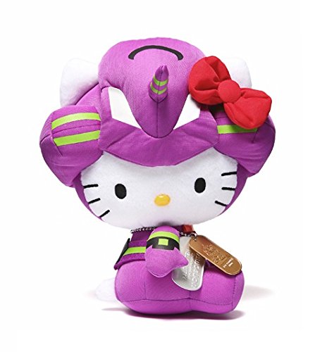 EVANGELION Synchronized with HELLO KITTY Plush M PU 10081
