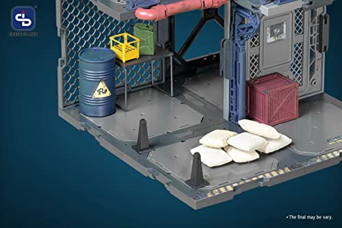 FRESH RETRO 1/24 SCALE DIORAMA BUILDING SET SIB08 OUTPOST