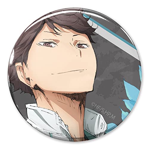 "Haikyu!!" Oikawa Toru Can Badge Ver. 1.0