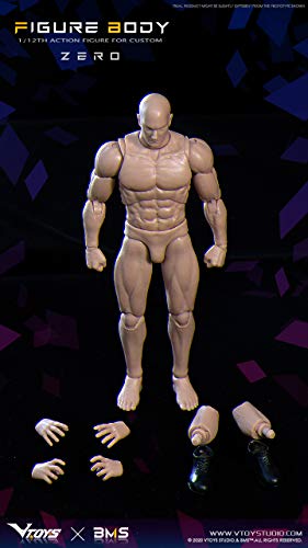 VTOYS x BMS VSD003 1/12 SCALE ACTION FIGURE BODY ZERO