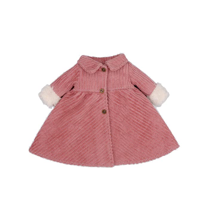 Produced by Junie Moon Dear Darling Fashion for Dolls Flared Coat (22cm Doll Size) Smoky Pink