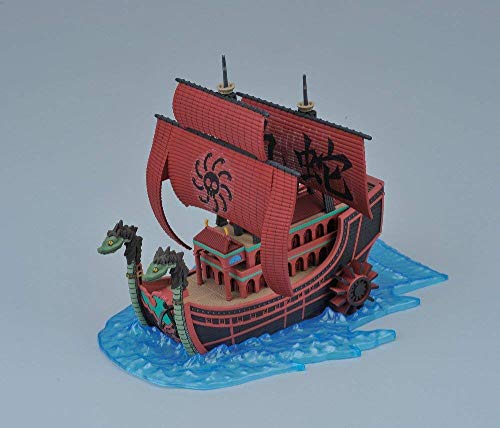 Trousse de modèle Bandai One Piece Boa Hancock Nine Snake Ship Grand Ship Collection